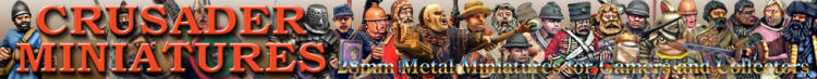 Crusader Miniatures logo